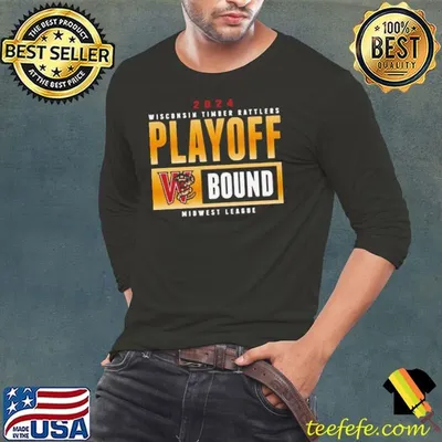 2024 Wisconsin Timber Rattlers Play Off Bound Midwest League Shirt