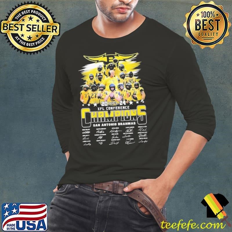 2024 XFL Conference Champions San Antonio Brahmas Long Sleeve Tee