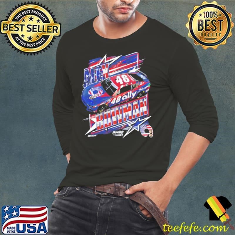 Alex Bowman American professional stock car racing driver Navy Patriotic T-Shirt