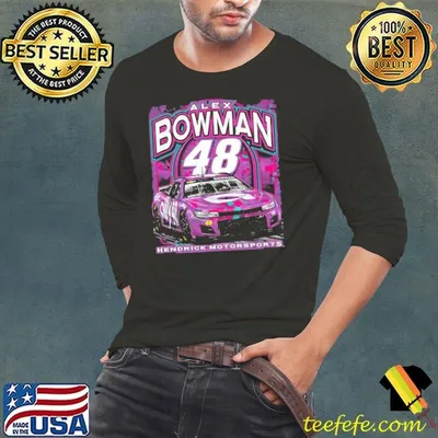 Alex Bowman Purple Car American professional stock car racing driver T-Shirt