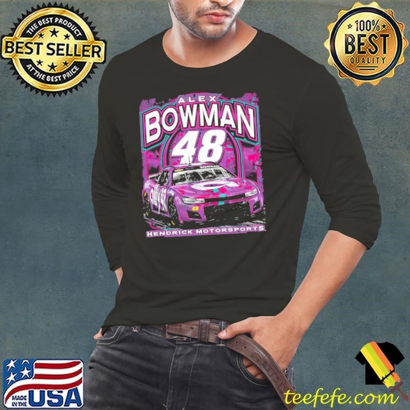 Alex Bowman Purple Car American professional stock car racing driver T-Shirt