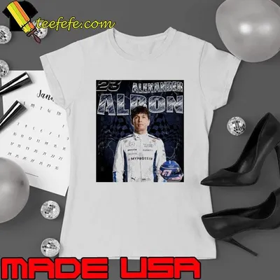 Alexander Albon Thai and British racing driver currently competing Shirt