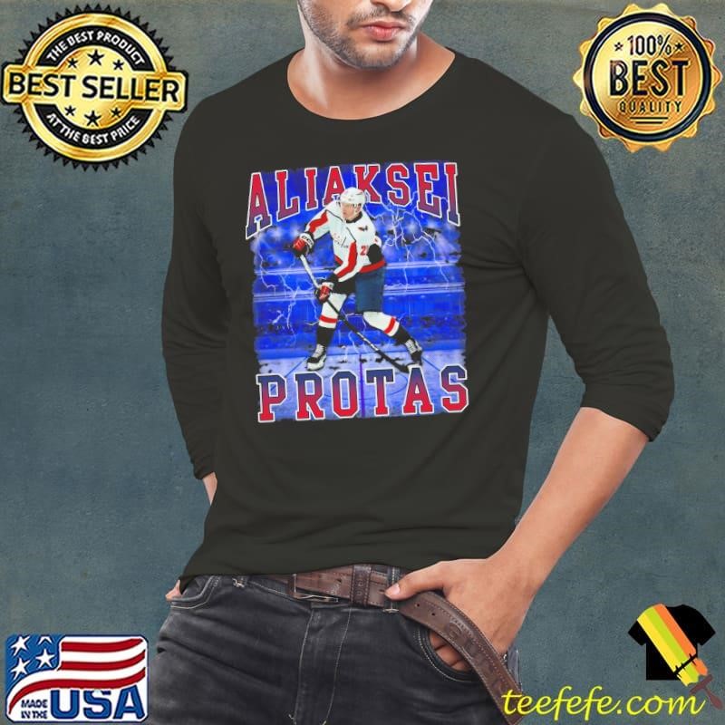 Aliaksei Protas Belarusian professional ice hockey centre Player Long Sleeve Tee