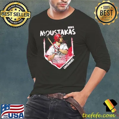 American professional baseball third baseman mike moustakas base T-Shirt