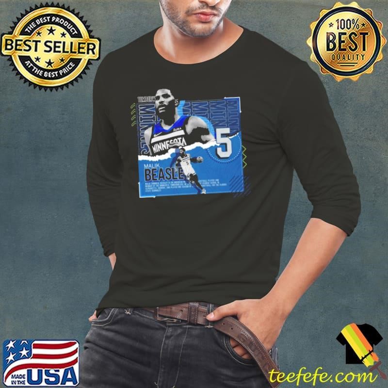 American professional basketball player malik beasley T-Shirt