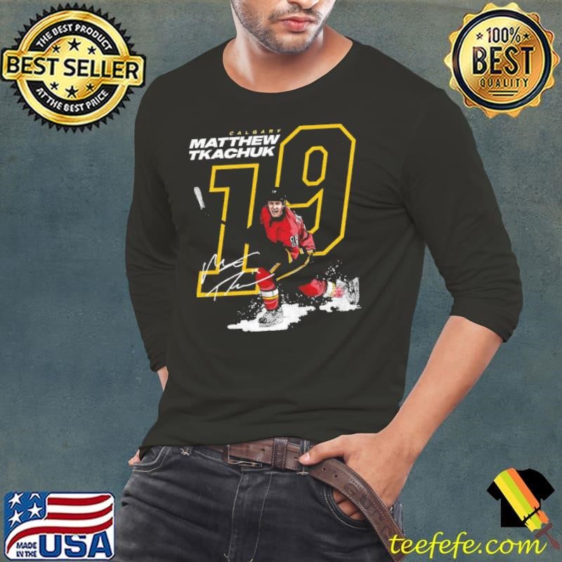 American professional ice hockey forward matthew tkachuk offset Long Sleeve Tee