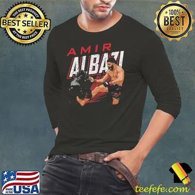 Amir Albazi Front Kick Iraqi professional mixed martial artist T-Shirt