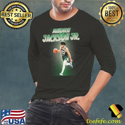 Andre Jackson Jr. American professional basketball player for the Milwaukee Bucks Art T-Shirt
