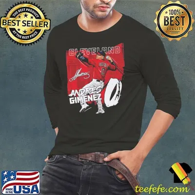 Andres Gimenez Venezuelan professional baseball second baseman Cleveland State T-Shirt