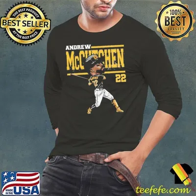 Andrew Mccutchen American professional baseball outfielder Pittsburgh Cartoon T-Shirt
