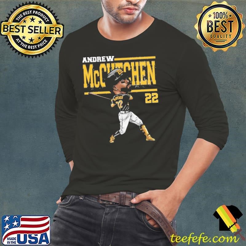Andrew Mccutchen American professional baseball outfielder Pittsburgh Cartoon T-Shirt