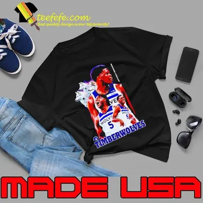 Anthony Edwards Minnesota Timberwolves wolf pack shirt