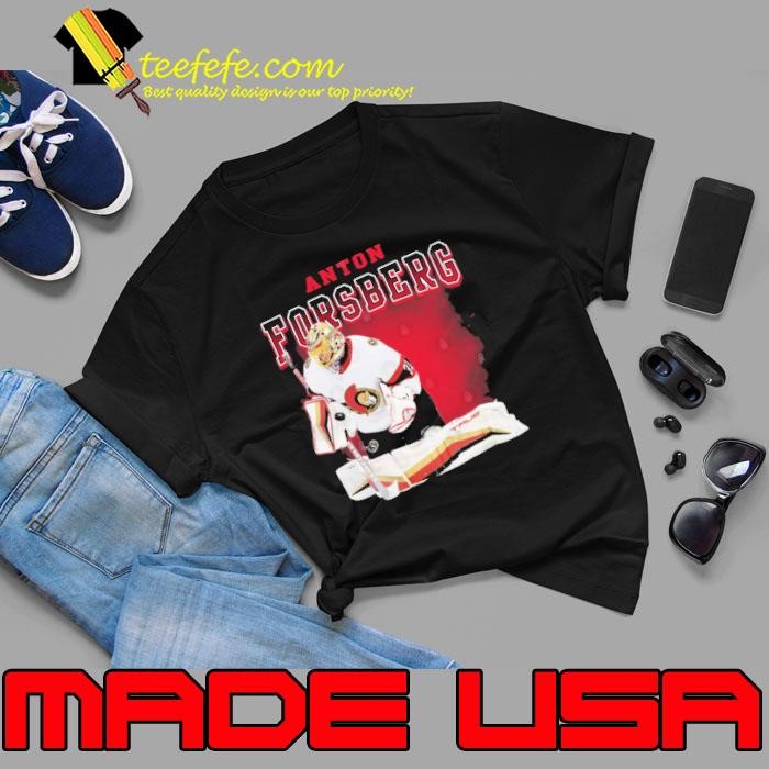 Anton Forsberg Swedish professional ice hockey goaltender Unisex