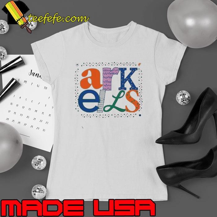 Arkells Hippie Font Ladies tee