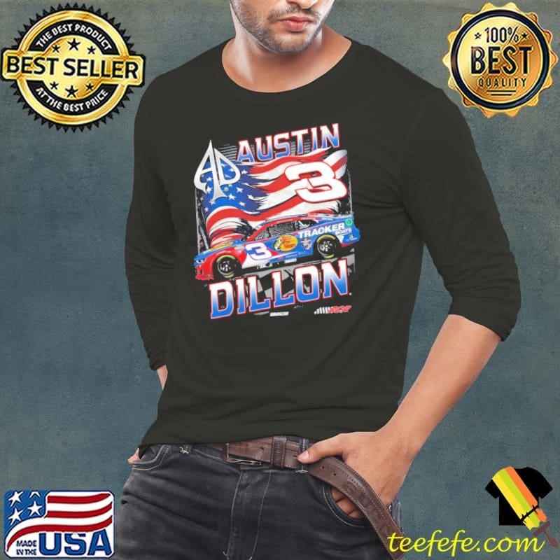 Austin Dillon #3 Bass American professional stock car racing driver T-Shirt