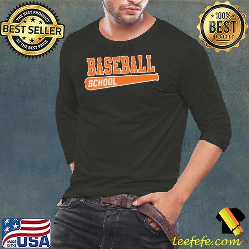 Baseball School Os Long Sleeve Tee