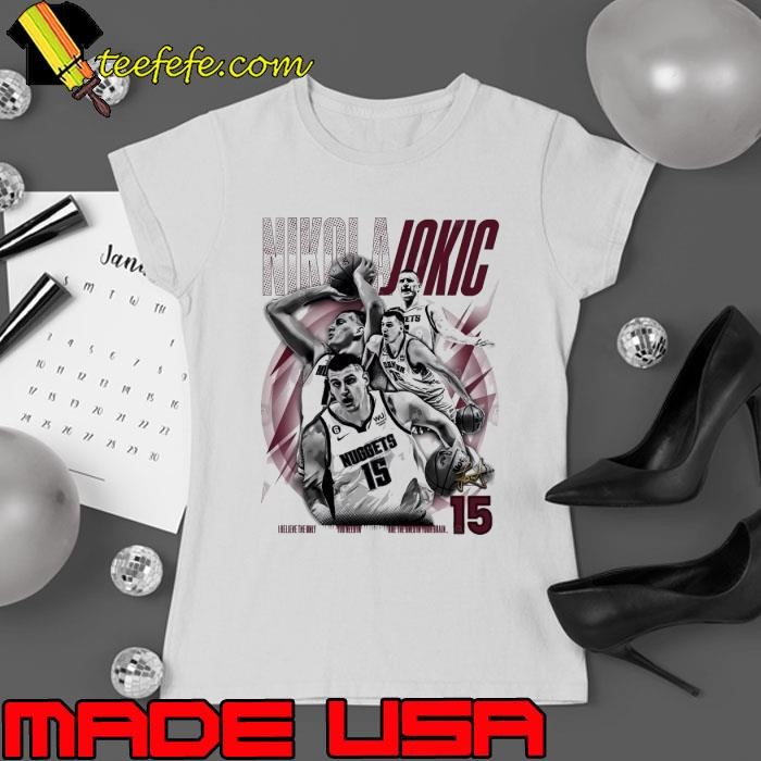 Best Nikola Jokic 15 Denver Nuggets Serbian professional basketball player Shirt