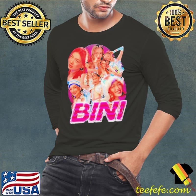 Bini Bootleg Pink Version Long Sleeve Tee