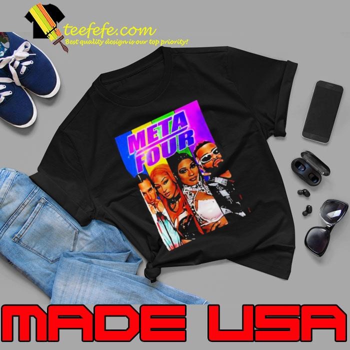 Black Meta-Four shirt