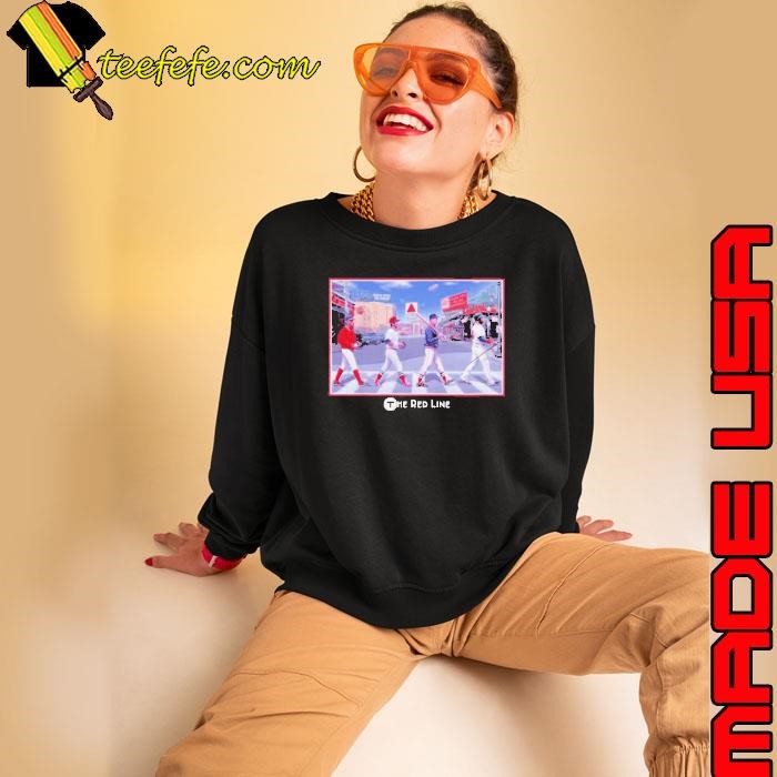 Boston Red Sox The Red Line Abbey Road Sweatshirt