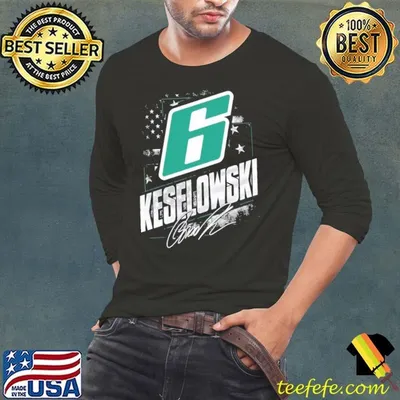 Brad Keselowski Black Draft American professional stock car racing driver T-Shirt