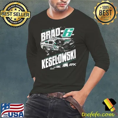 Brad Keselowski Draft 6 American professional stock car racing driver T-Shirt