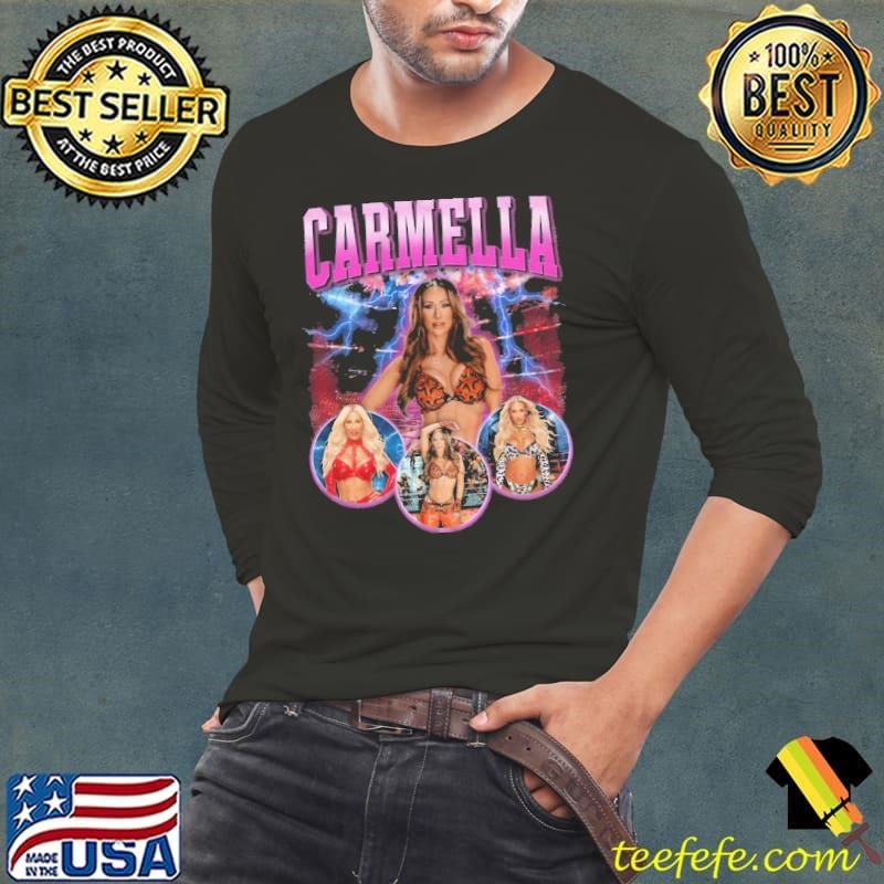 Carmella American professional wrestler dancer and model Long Sleeve Tee