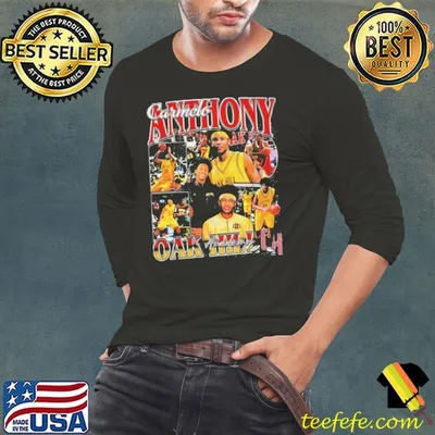 Carmelo Anthony American former professional basketball player Vintage Bootleg Shirt
