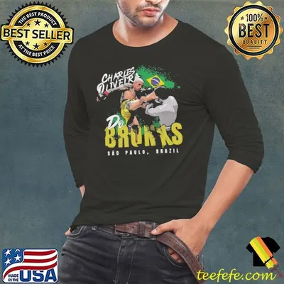 Charles Oliveira Brazilian professional mixed martial artist Do Bronxs Brazil T-Shirt