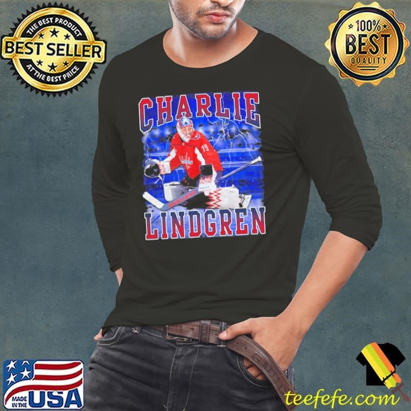 Charlie Lindgren American professional ice hockey goaltender Player T-Shirt