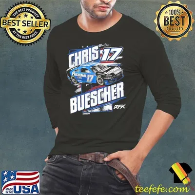 Chris Buescher Burnout 17 American professional stock car racing driver T-Shirt