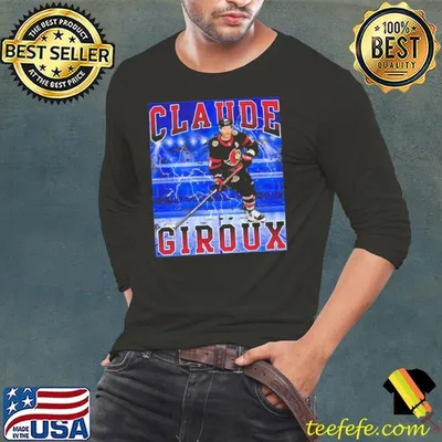 Claude Giroux Canadian professional ice hockey forward and alternate captain Player Shirt