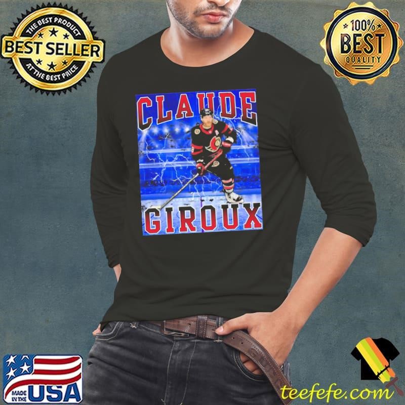 Claude Giroux Canadian professional ice hockey forward and alternate captain Player Long Sleeve Tee