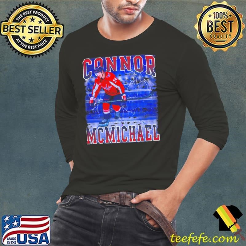 Connor McMichael Canadian ice hockey centre currently playing for Washington Capitals T-Shirt