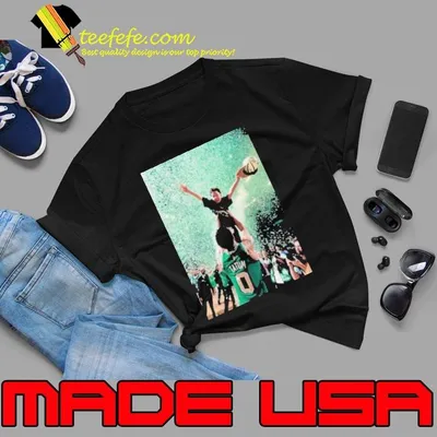 Core Memory Jayson Tatum And His Son Jayson Tatum Jr Celebrate The 2024 NBA Final Champions Poster Shirt