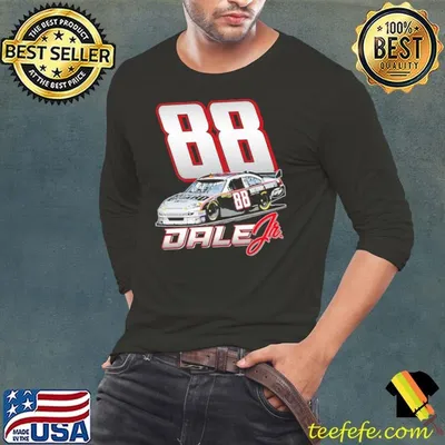 Dale Jr. 88 Retro American professional stock car racing driver T-Shirt