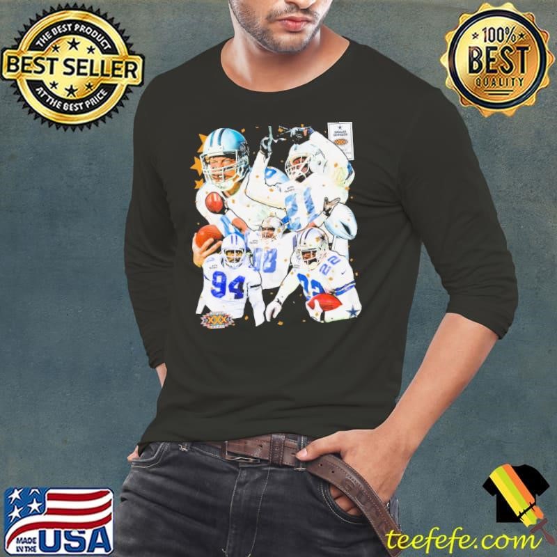 Dallas Cowboys professional American football team based Super Bowl XXX Champs Long Sleeve Tee