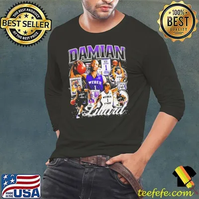 Damian Lillard American professional basketball player Vintage Bootleg Shirt