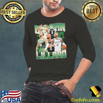 Damian Lillard American professional basketball player for the Milwaukee T-Shirt
