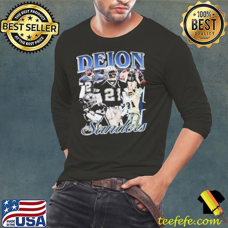 Deion Sanders American football coach and former Dallas Vintage Bootleg Long Sleeve Tee