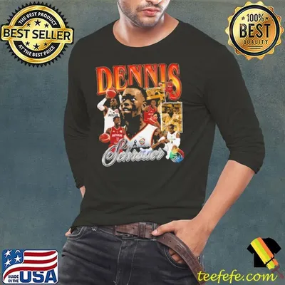 Dennis Schroder German professional basketball player Vintage Bootleg Shirt
