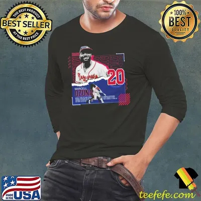 Dominican professional baseball outfielder Atlanta Braves marcell ozuna T-Shirt