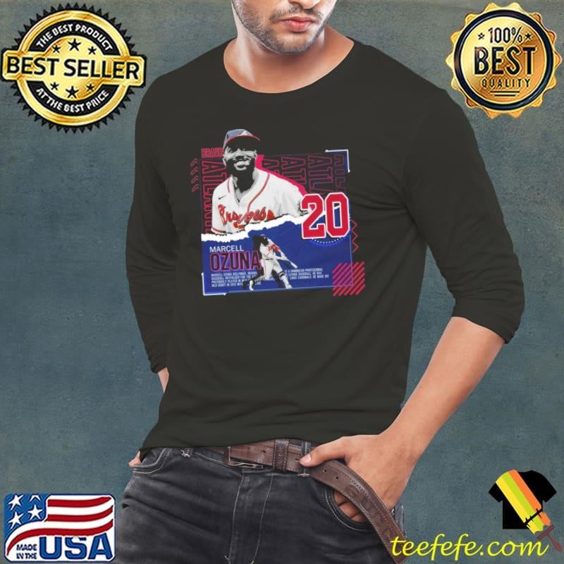 Dominican professional baseball outfielder Atlanta Braves marcell ozuna T-Shirt