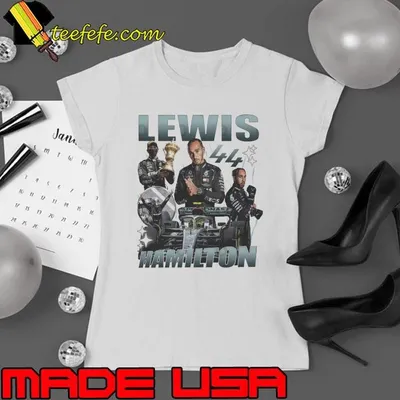 Funny Lewis Hamilton a British racing driver competing Formula One Vintage Bootleg Shirt