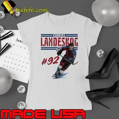 Gabriel Landeskog Swedish professional ice hockey left winger Colorado Play T-Shirt
