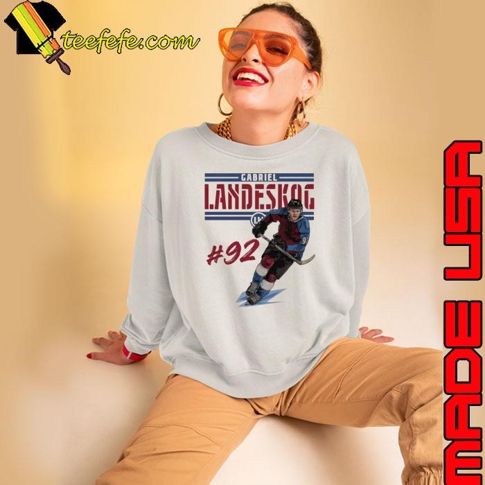 Gabriel Landeskog Swedish professional ice hockey left winger Colorado Play Sweatshirt
