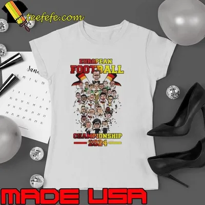 Germany European football championship 2024 cartoon shirt