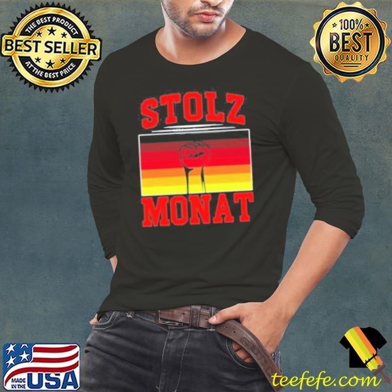 Heiko Wearing Stolz Monat Long Sleeve Tee