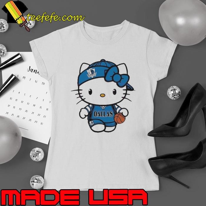 Hello Kitty Dallas Mavericks NBA Basketball Ladies tee