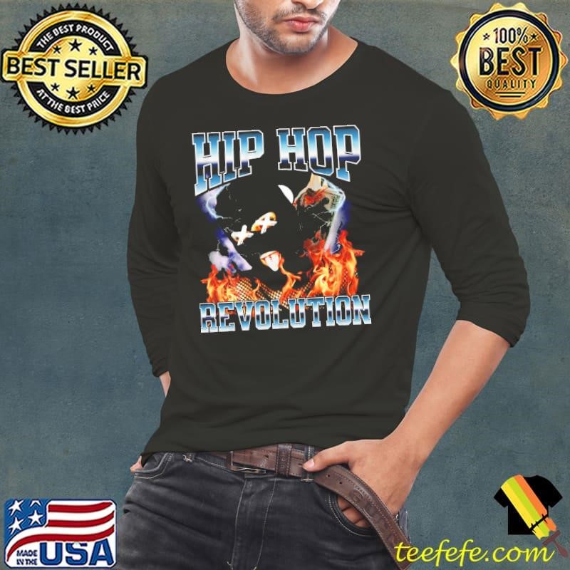 Hip Hop Revolution Bootleg Urban wear Long Sleeve Tee